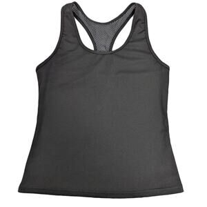 Women's POP Fit Natasha Racerback Tank Black Size L